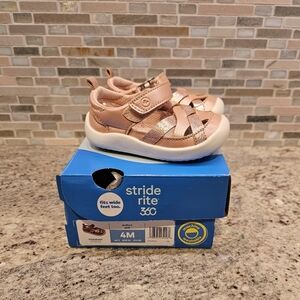 Stride Rite baby girl's size 4 sandals